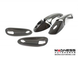 Mercedes Benz SLK External Door Handles - Carbon Fiber (2011 - on) 